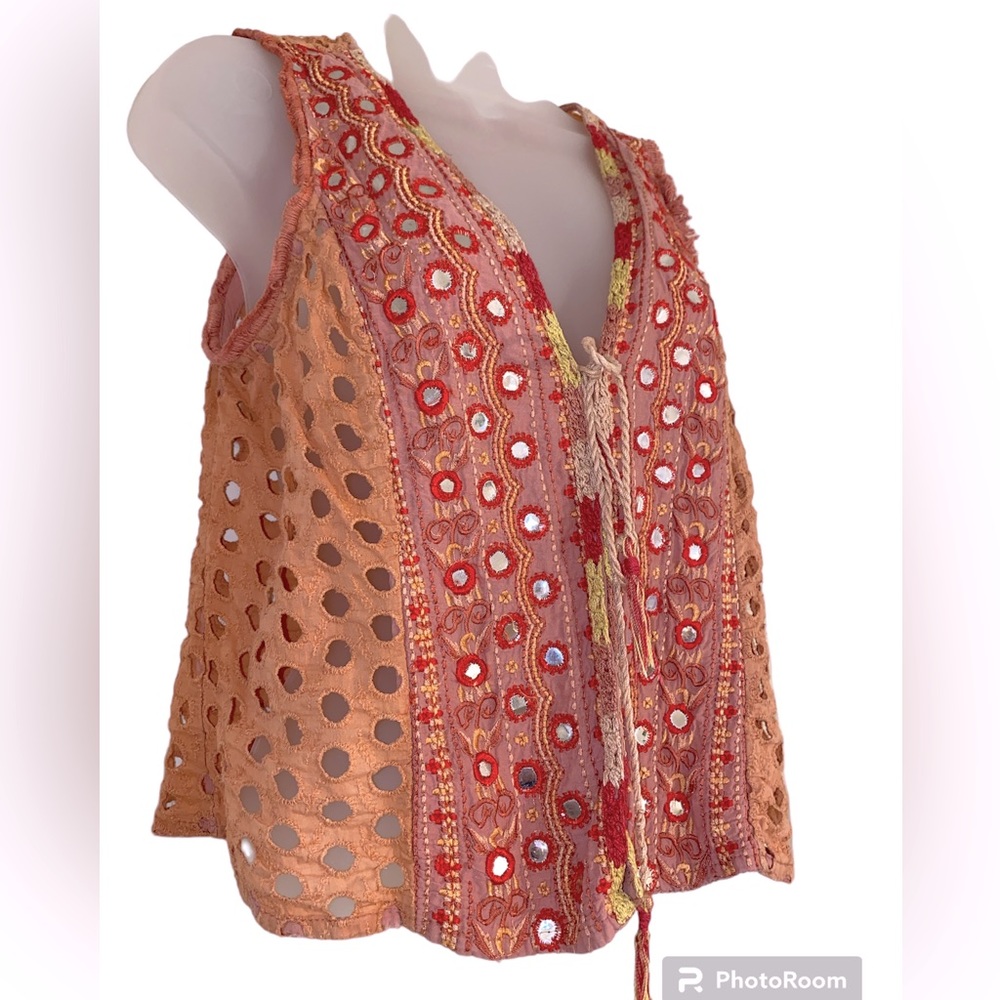 American Rag Boho Vest XS